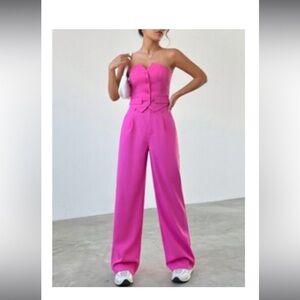 Hot Pink two piece set - size XS. Worn once